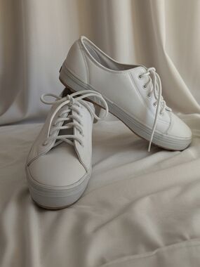 Keds Classic Low-Top Canvas Sneakers in White